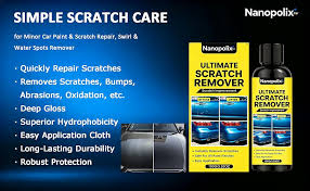 Nanopolix Scratch Remover Nanopolix Car Cloth Nano Polix Ultimate Scratch | Desertcart INDIA