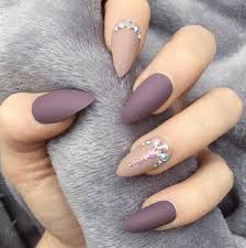 It looks like someone is getting married! Top 25 Nude Matte Nails To Stand The Best Of Time