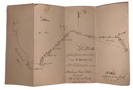 1790, SURVEYORS MAP, WILL COCKBURN, NY, LINWOOD, THOMAS TILLOTSON f VAN  ETTEN