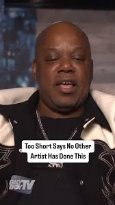 TooShort says NO other artist has done what he did… 🎤 Hit records at 40?  He made it look easy! 🎶 Watch the full story inside @BigBoysNeighborhood 💯