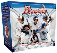 The base set again totals 350 cards, offering veterans, rookies, team cards, future stars, league leaders and world series highlights to fill out the ranks. 2020 Bowman Sapphire Releasing