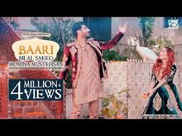 Baari By Bilal Saeed And Momina Mustehsan Official Music Video Latest Song 2019 Youtube Music Videos Songs Wynk Music