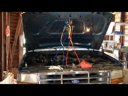 How To Charge An A C System 1980 To 1996 Ford F 150