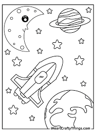 Discover these coloring pages about space, planets, galaxies. Outer Space Coloring Pages Updated 2021