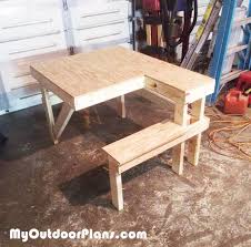 Diy Shooting Bench Myoutdoorplans Free Woodworking Plans And Projects Diy Shed Wooden Playhouse Pe Shooting Bench Shooting Table Outdoor Furniture Plans