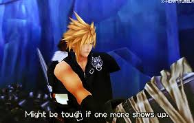 Kingdom hearts (2002 video game). Cloud And Squall Kingdom Hearts Final Fantasy 3 Kingdom Heart