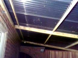 Installing a clear pergola roof was the best decision ever. Timber Frame Awning With Clear Corrugated Roof 8x4 5m Youtube