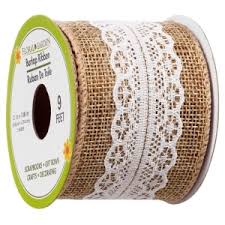 Frequently asked questions about burlap and lace. Bulk Floral Garden Lacey Burlap Ribbon 3 Yd Rolls Dollar Tree
