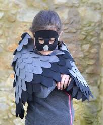 Bird Costume For Kids Hooded Crow Costume Kids Bird Costume Bhb Kidstyle Crow Costume Kids Costumes Bird Costume