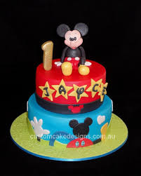 The force awakens super why! Mickey Mouse 1st Birthday Cake Cake By Custom Cake Cakesdecor