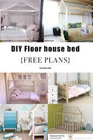 Wish we would have waited for your plans! 10 Diy Montessori Floor House Beds That Your Kid Will Love Free Plans If Only April
