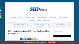 State bank of hyderabad contact information and services description. 2