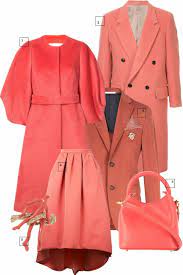 Mode En Living Coral Couleur Pantone 2019 Coral Fashion Fashion Coral Outfit
