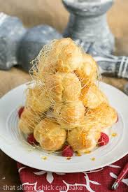 Lemon Cream Croquembouche Recipe Recipe Croquembouche Recipe Cream Puffs Cream Puff Filling