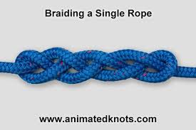 Braid How To Braid A Single Rope Decorative Knots Decorative Knots Knots Knot Braid