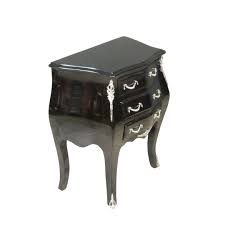 1750s swiss antique baroque commodes and chests of drawers. Petite Commode Baroque Noire De Style Louis Xv Mobilier Baroque
