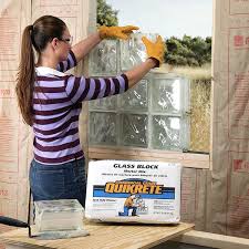 Quikrete 50 Lb Glass Block Mortar Mix