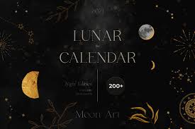 Get may lunar calendar monthly planner featuring all phases. Lunar Calendar 2021 Night Edition Pre Designed Photoshop Graphics Creative Market