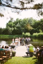 Casual Lakeside Wedding A Beautiful Mess Who Knew Planning Outside Weddings Was So Tough Just Another Gorgeous Pond Wedding Lakeside Wedding Lake Wedding