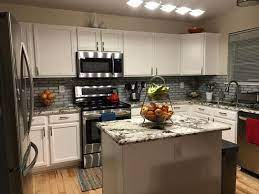 Ft.) the smooth finish and high sheen of thisthe smooth finish and high sheen of this wall tile what are the shipping options for tile backsplashes? Msi Ice Bevel Subway 11 73 In X 11 73 In X 8 Mm Glossy Glass Mesh Mounted Mosaic Tile 0 96 Sq Ft Glsst Icebe8mm The Home Depot Kitchen Remodel Beveled Subway Tile Kitchen Tiles