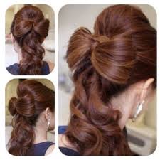 Cool Half Up Bow Down Hairstyles Beautiful Wedding Hair Hair Styles