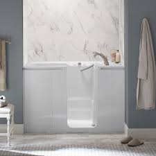 Nc state university says that most national codes permit curbless showers as shallow as 30 inches by 60 inches; Does The Size Of Your Walk In Tub Matter Kohler Walk In Bath Blog