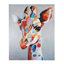 Choose your favorite colorful giraffe paintings from 558 available designs. Giraffe Painting Colorful