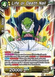 Slowly he started to stand up. Amazon Com Dragon Ball Super Tcg Life Or Death Nail Tb3 057 R Clash Of Fates Toys Games