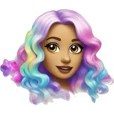 Lisa frank girl 2 emoji