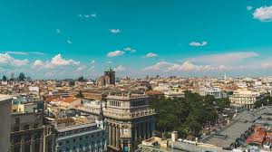 Madrid Skyline Madrid Travel Summer Getaway Spain Travel