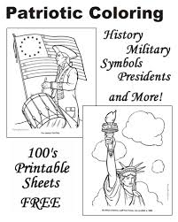 Patriotic Coloring Pages American History For Kids Us Flags Statue Of Liberty All Us Presidents An History For Kids History Worksheets Flag Coloring Pages