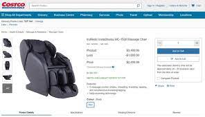 costco costco ca trumedic instashiatsu mc 1500 massage chair 1000 off 2 499 00 redflagdeals com forums