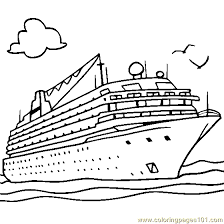 Disney Cruise Coloring Pages Only Coloring Pages Online Coloring Pages Coloring Pages For Kids Ship Drawing