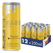 See actions taken by the people who manage and post content. Red Bull Tropical Yellow Edition Energy Drink Dose 12x 250ml Gunstig Kaufen Best In Food Shop