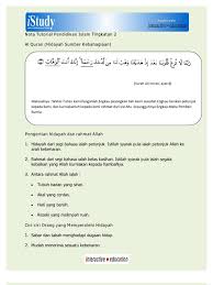 9789834916480) pendidikan islam kssm tingkatan 2 (isbn: Nota Tutorial Pendidikan Islam Tingkatan 2