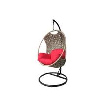 أرجوحة كرسي بذراعين مع وسادة إطار فولاذ Swings Outdoor Furniture Outdoor Living Outdoor Saco Store