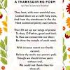 Turkey rhyme is the favorite one of the thanksgiving verses to the kids. 1