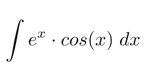 Integral Of E X Cos X By Parts Youtube