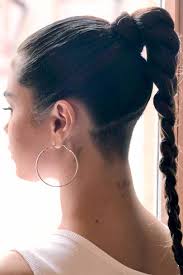 Undercut long hair can be mesmerizingly subtle. Celebrity Undercut Hairstyles Photos And Inspiration Glamour Uk