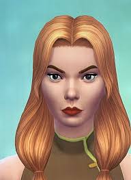 Anya Taylor Joy with blonde hair and bangs is everything