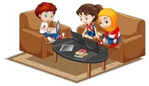Maybe you would like to learn more about one of these? Children Using Laptop For Communicate Video Conference With Friends In The Room Scene 1591159 Vector Art At Vecteezy