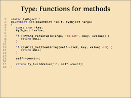 Instead of str, default none, it is preferred to write str, optional. A Whirlwind Excursion Through Python C Extensions Ned Batchelder