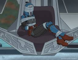 Rule 34 Dev - blindfold bo-katan_kryze bondage chair duct_tape female  femsub helmet kalevala_(planet) mandalorian on_chair restrained sitting  star_wars submissive tape tape_blindfold tape_bondage the_mandalorian  throne throne_bondage throne_room ...