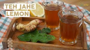 Angat dan sajikan hangat dengan campuran madu. Resep Teh Jahe Lemon Yang Bikin Enggak Gampang Sakit Youtube
