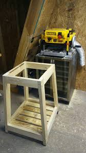 Dewalt Planer Stand Banco Para Cepillo Dewalt Woodworking Wood Trash Can
