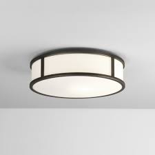 High color render index (cri) >85, rgb and dimmable flat/square led panel lights. Astro 1121045 Mashiko Ii Round Single Led Ceiling Light In Bronze Finish Castlegate Lights