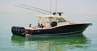 Scout 420 Lxf Luxury Center Console Fishing Boat Center Console Fishing Boats Boat Bay Boats