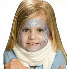 snowflakes face painting easy snazaroo face paint face painting images