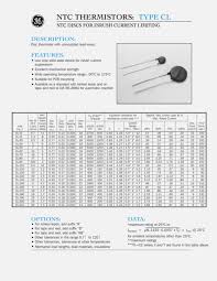 systematic 10k type 3 thermistor chart 2019