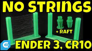 Cura Settings For Retraction And Raft On Ender 3 Or Cr 10 Mini 3d Printing Projects 3d Printing 3d Printer Designs